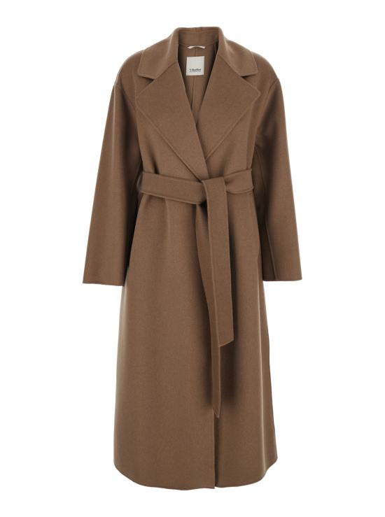 26SS 에스막스마라 코트 2619011091600098 Brown