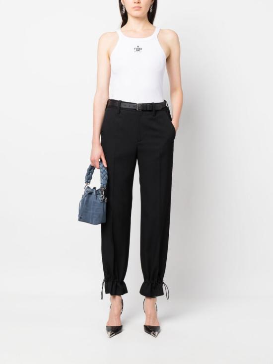 26SS 펜디 민소매 티셔츠 FS7966 ANQMF0ZNM White - FENDI