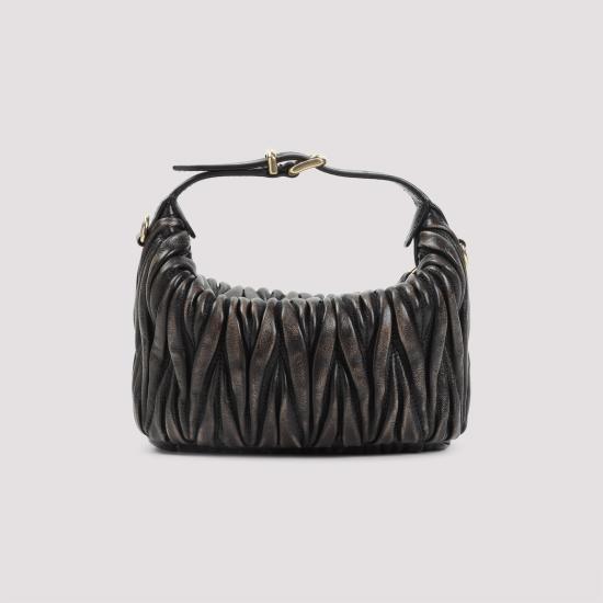 26SS 미우미우 클러치/파우치 5BP100VOOO AF6Q F0201 CAFFE - MIU MIU