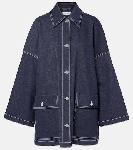  막스마라 데님 자켓 1191101800211911018600002 NAVY DOM