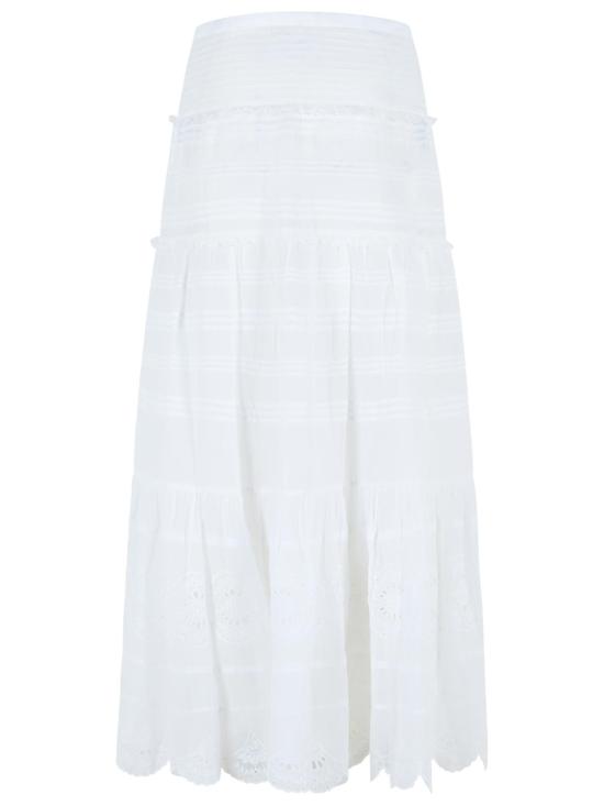 26SS 이자벨마랑에뚜왈 롱 스커트 JU0446FA D1J05E20WH White - ISABEL MARANT ETOILE