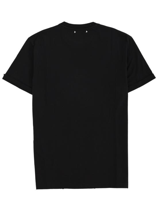 26SS 골든구스 반팔 티셔츠 GMP01220 P00063790292 BLACK - GOLDEN GOOSE