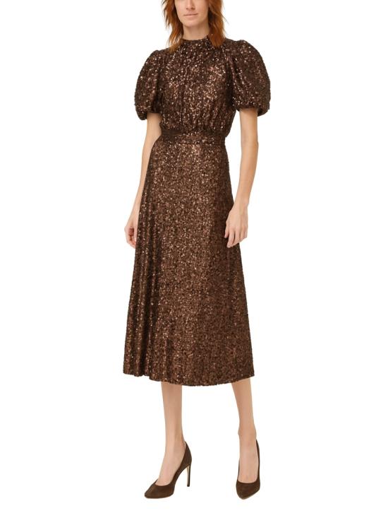 26SS 로테이트 바이 크리스텐슨 롱 원피스 1148752910 BCR6092910 BROWN - ROTATE BY BIRGERCHRISTENSEN