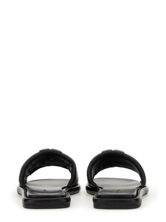 26FW 토리버치 더블 T 스포츠 슬라이드 79985 013 BLACK - TORY BURCH