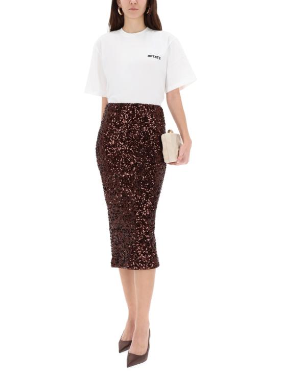 26SS 로테이트 바이 크리스텐슨 반팔 티셔츠 115327400 BCR1232400 WHITE - ROTATE BY BIRGERCHRISTENSEN