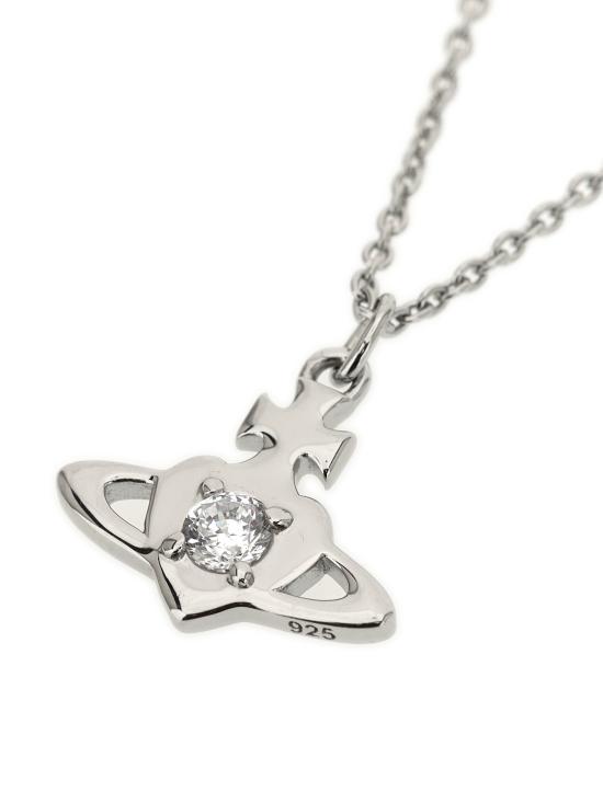 25FW 비비안웨스트우드 목걸이/팬던트 630203H601P102P102 Silver - VIVIENNE WESTWOOD