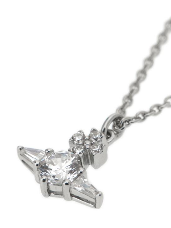 25FW 비비안웨스트우드 목걸이/팬던트 630203H501P102P102 Silver - VIVIENNE WESTWOOD