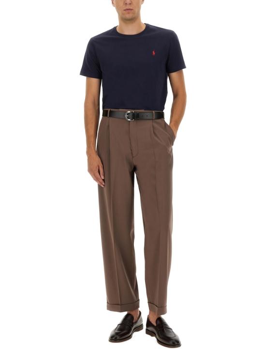 25FW 폴로 랄프로렌 반팔 티셔츠 710680785 004INK BLACK - POLO RALPH LAUREN