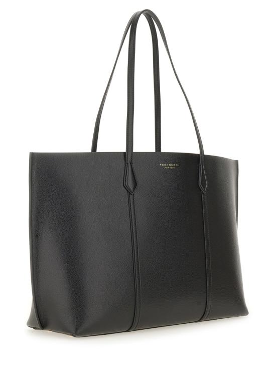 26SS 토리버치 레더 페리 토트백 169476 001 BLACK - TORY BURCH