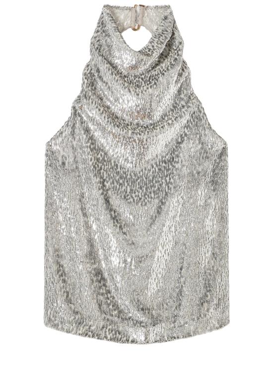 26SS 스텔라 맥카트니 민소매 티셔츠 6T0270 3HJ3038000 SILVER