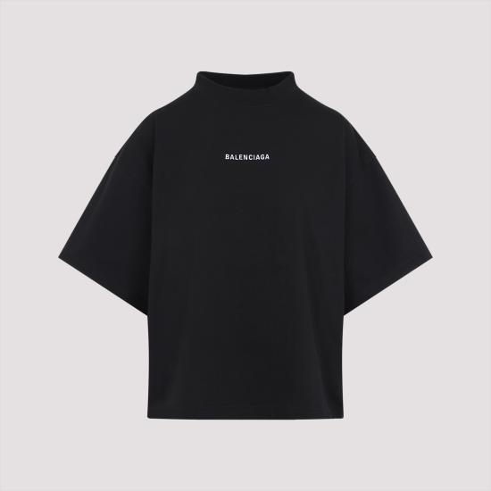 26SS 발렌시아가 반팔 티셔츠 818431 TPVK11070 BLACK - BALENCIAGA