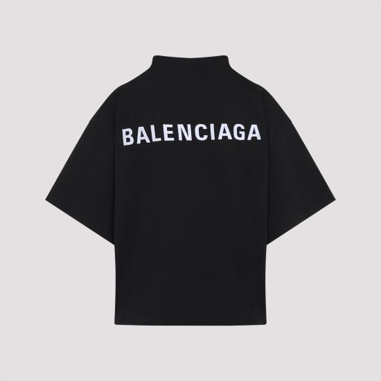 26SS 발렌시아가 반팔 티셔츠 818431 TPVK11070 BLACK - BALENCIAGA