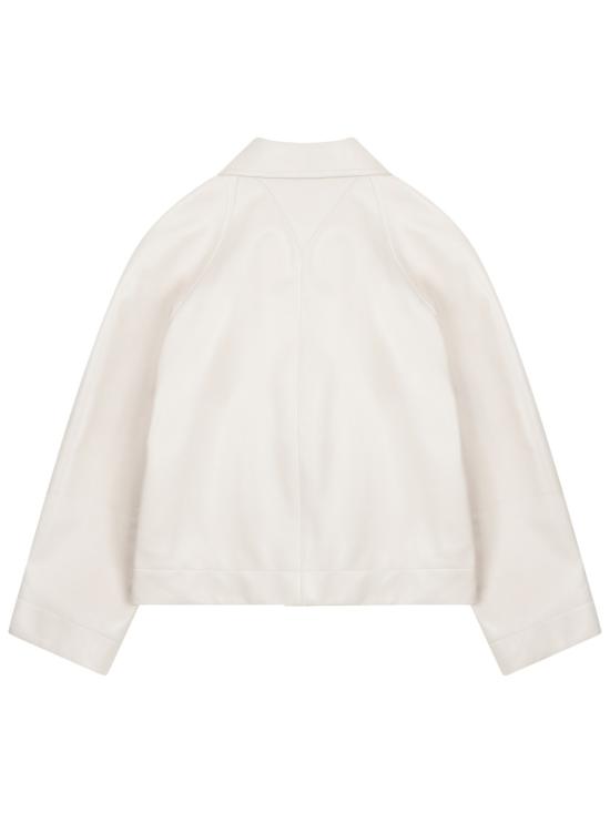 26FW 보테가베네타 가죽 자켓 830363 V5BX09247 WHITE - BOTTEGA VENETA