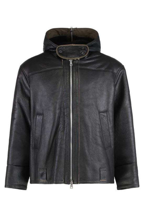 25FW 아워레가시 자켓 M4259BN NATURALAVIATORSHEARLING Black