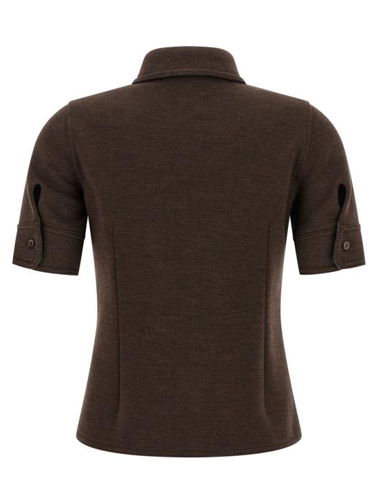 25FW 구찌 울 코튼 저지 셔츠 836442Z7AXV2063 MULTICOLOR - GUCCI