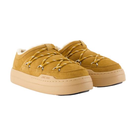 26SS 문부츠 플랫 슈즈 80D2470210 M008 BROWN - MOON BOOT