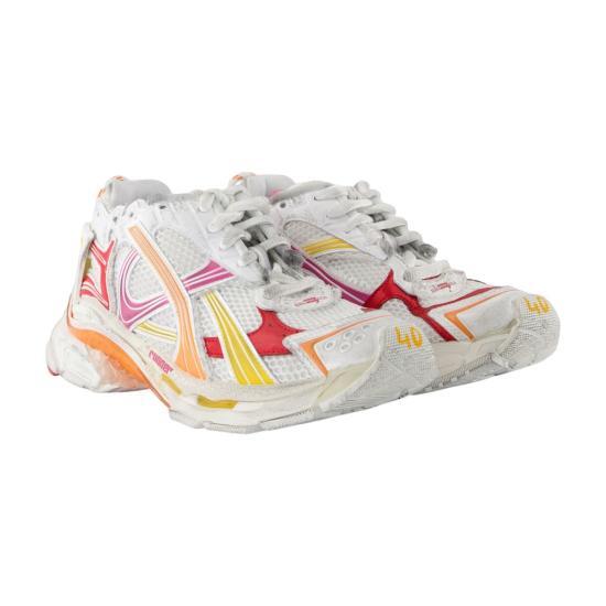 25FW 발렌시아가 러너 스니커즈 772767 W3RMU 9756 white - BALENCIAGA