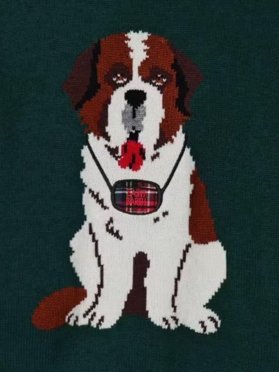 25FW [키즈] 세인트바쓰 풀오버 DOU0001 00503I BERN TARTAN PATCH - MC2 SAINT BARTH