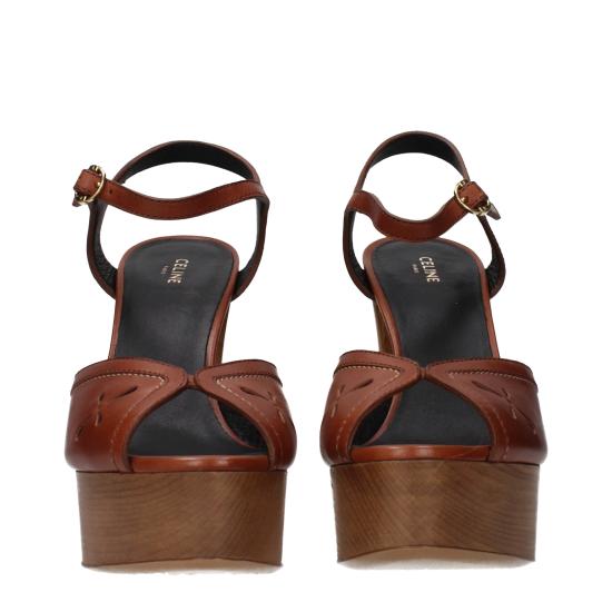 25SS 셀린느 힐/펌프스 342603411CMARRONE - CELINE