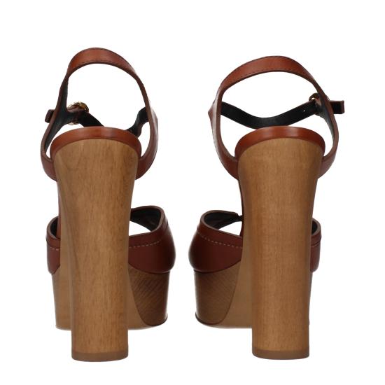 25SS 셀린느 힐/펌프스 342603411CMARRONE - CELINE