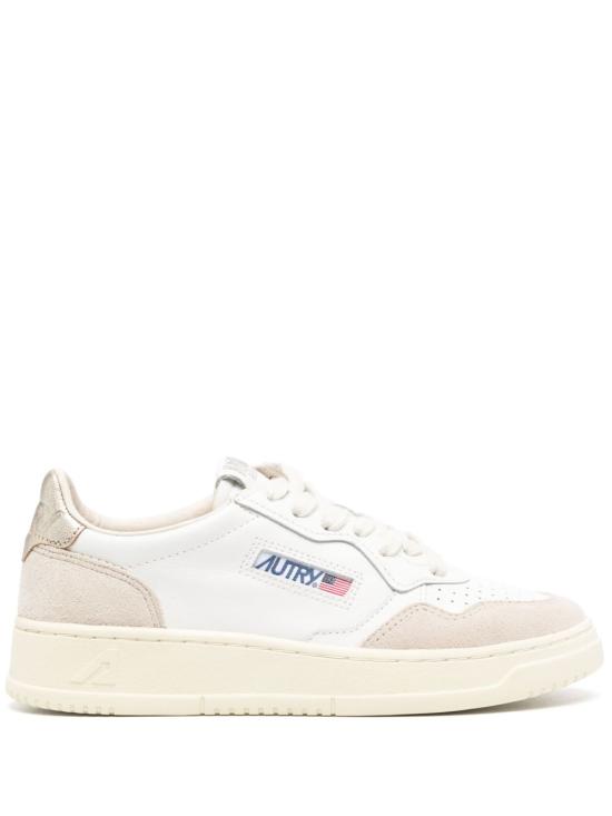 26SS 오트리 메달리스트 로우 레더 스니커즈 AULWLS75 Beige