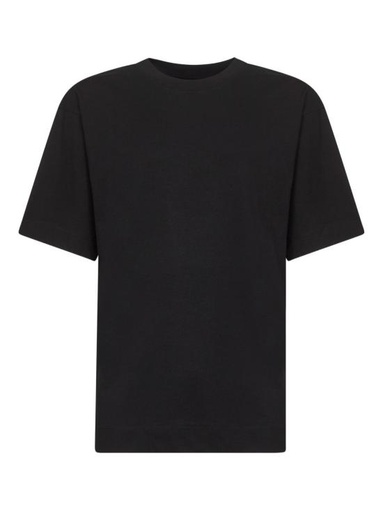 25FW 드리스 반 노튼 반팔 티셔츠 252 021111 2603 900 Black