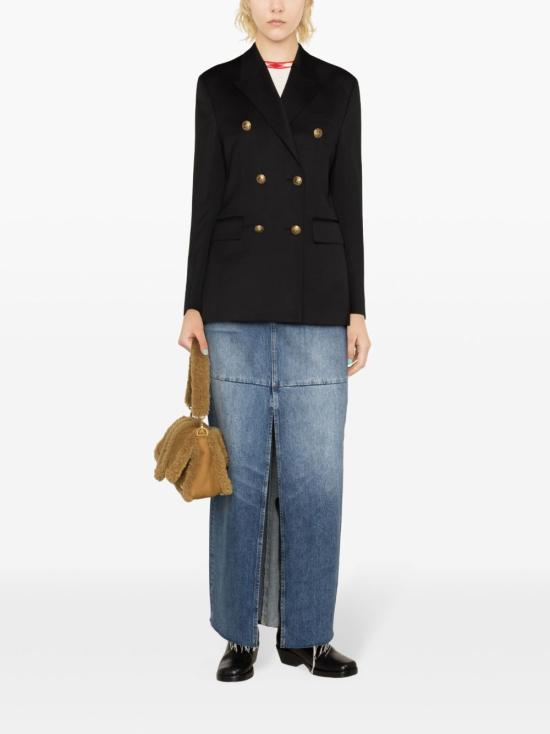 26SS 골든구스 더블 브레스트 블레이저 GWP00829 P00152190100 Black - GOLDEN GOOSE