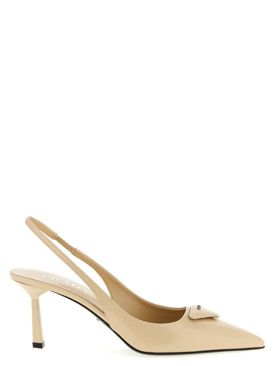 26SS 프라다 힐/펌프스 1I901MFDD75055F0485 Brown