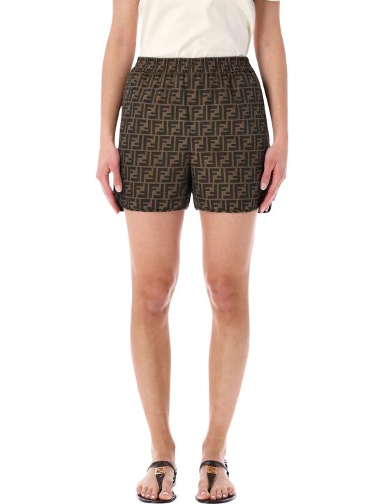 26SS 펜디 숏팬츠 FR6259A5W3 F118W TOBACCO - FENDI