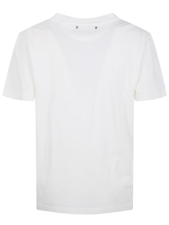 26SS 골든구스 카보숑 크리스탈 티셔츠 GWP01220 P000673 10363 098 - GOLDEN GOOSE