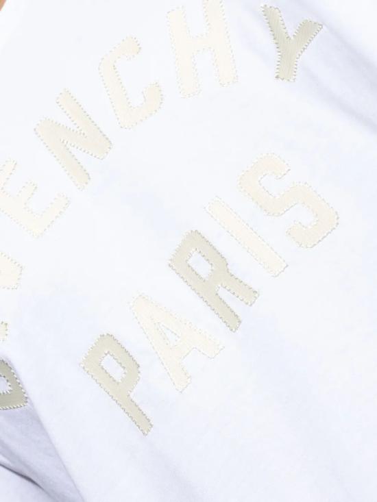 26SS 지방시 반팔 티셔츠 BM71NK3YRS 100 WHITE - GIVENCHY