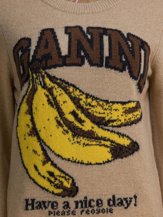 26SS 가니 스웨터 A1070265118 Beige - GANNI