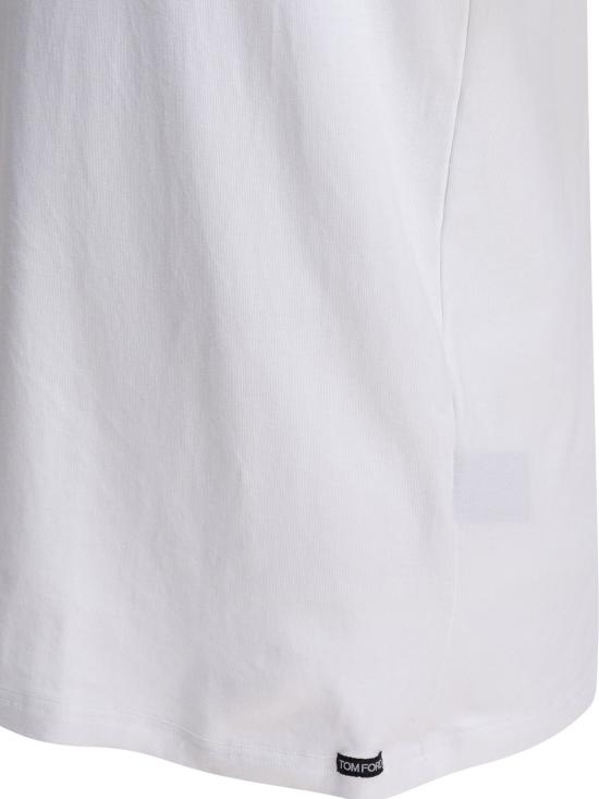 26SS 톰포드 코튼 크루넥 언더웨어 티셔츠 T4M081040100 White - TOMFORD