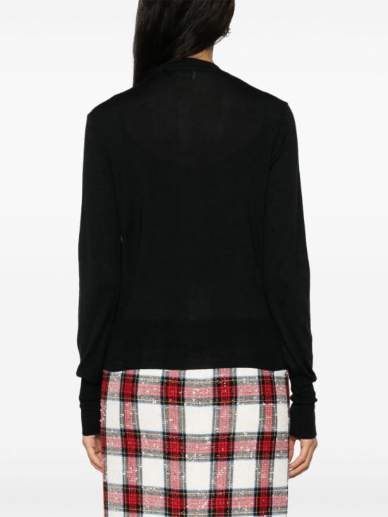 25FW 비비안웨스트우드 BEA 베아 니트 가디건 1803002PY001A N402 BLACK - VIVIENNE WESTWOOD