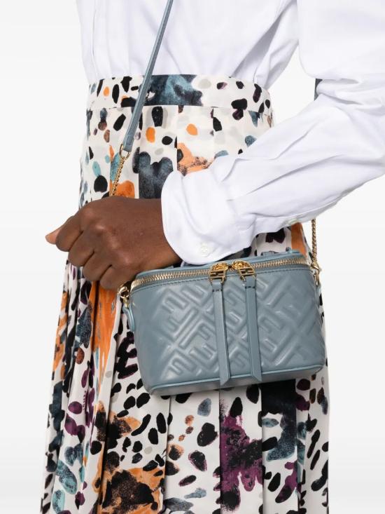 26SS 펜디 배니티 FF 모티프 나파 레더 미니백 8BS108 AAJD F1UJC MERCURIO OS - FENDI