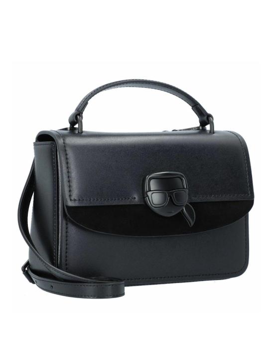  칼라거펠트 크로스백 230W3036 999 black NERO - KARL LAGERFELD