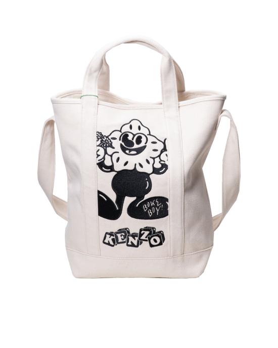  겐조 토트백 FD55SA901F35 03 BIANCO - KENZO