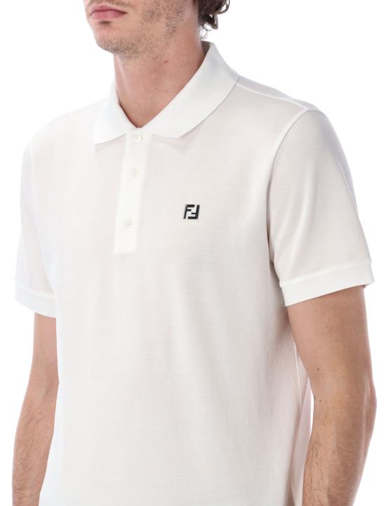 26SS 펜디 폴로 티셔츠 FY0985AUA5 F0QA0 Bianco - FENDI