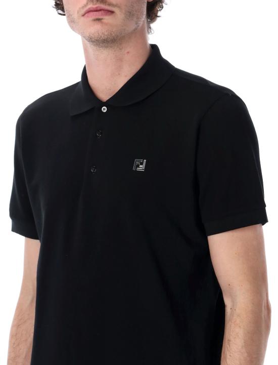 26SS 펜디 폴로 티셔츠 FY0985AUA5 F0QA1 Nero - FENDI
