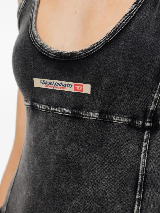 26SS 디젤 원피스 수영복 A19192 0SHAN 900A OFF BLACK - DIESEL