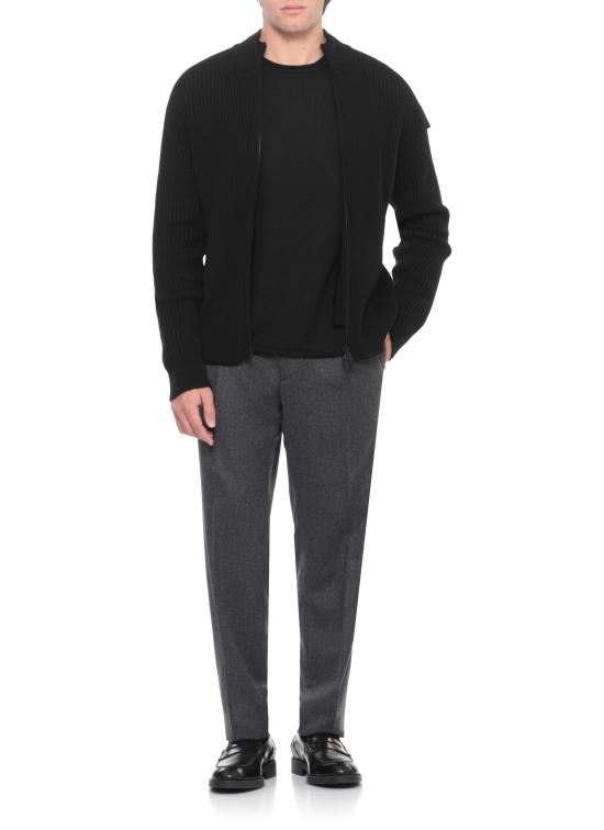 25FW 프리미아타 스웨터 PMG25T BLACK Black - PREMIATA