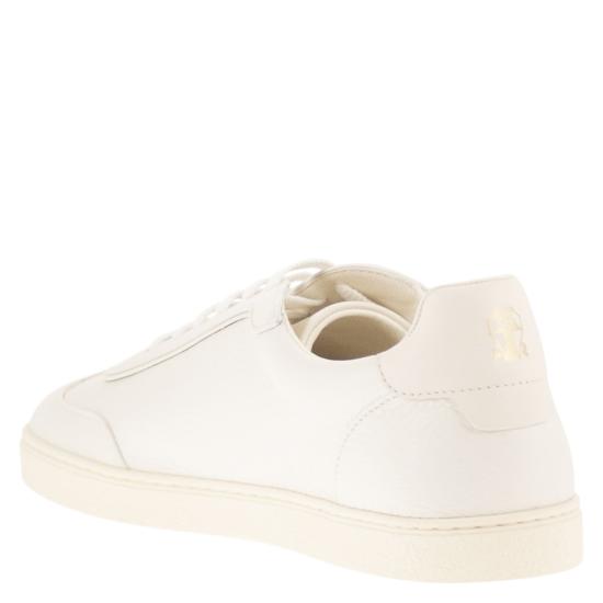 25FW 브루넬로 쿠치넬리 스니커즈 MZUKGOJ336 CHALK - BRUNELLO CUCINELLI
