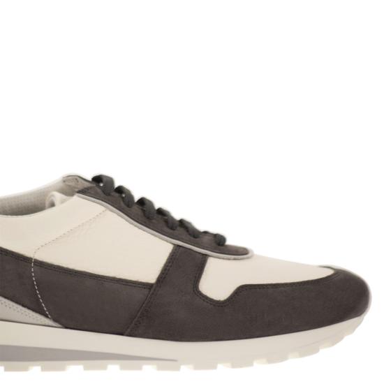 25FW 브루넬로 쿠치넬리 스니커즈 MZUESLA289 CHALK - BRUNELLO CUCINELLI