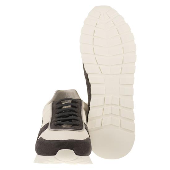 25FW 브루넬로 쿠치넬리 스니커즈 MZUESLA289 CHALK - BRUNELLO CUCINELLI