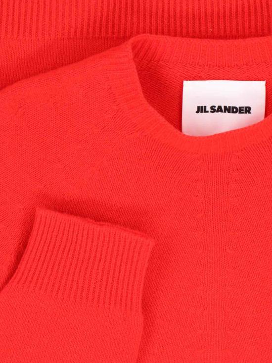 26SS 질샌더 스웨터 J22GP0133 J13264 622 Red - JIL SANDER