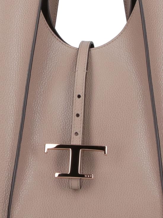 26SS 토즈 T 타임리스 미니 쇼핑백 XBWTSBA0300XSO C413 Beige - TODS