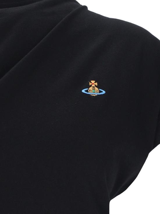 26SS 비비안웨스트우드 긴팔 티셔츠 1504000A J001M N401 Black - VIVIENNE WESTWOOD