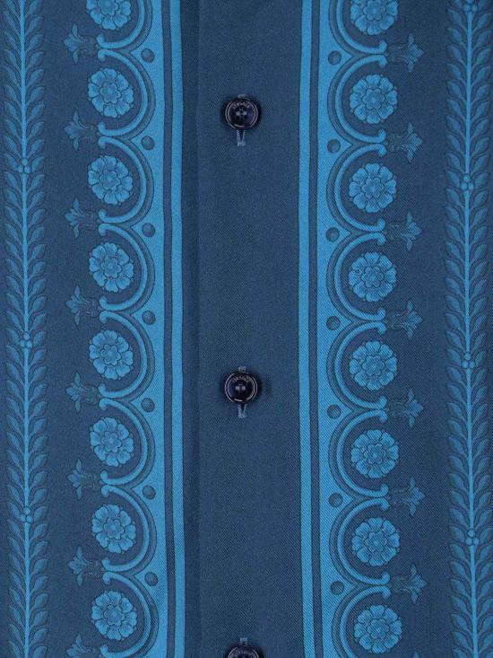 26SS 베르사체 긴팔 셔츠 1021715 1A13557 5UH90 Blue - VERSACE