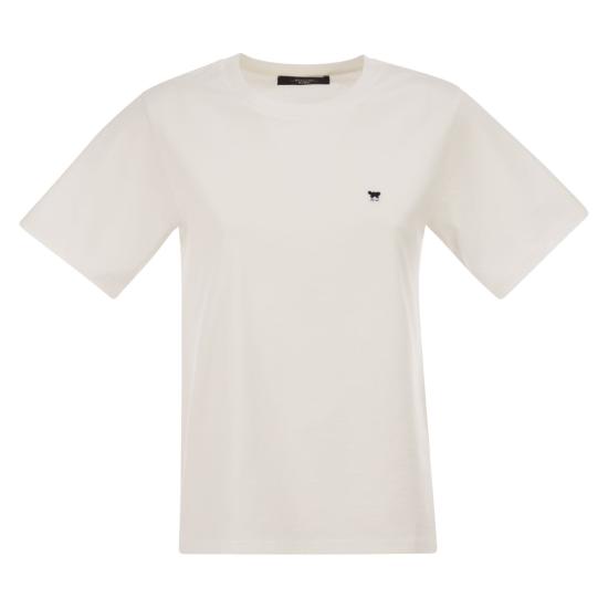 26SS 위켄드막스마라 폴로 티셔츠 2615971031600 WHITE