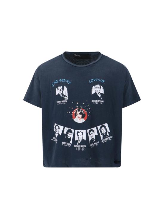 25FW 팔리 할리우드 반팔 티셔츠 2U003Q3009 VBK Black